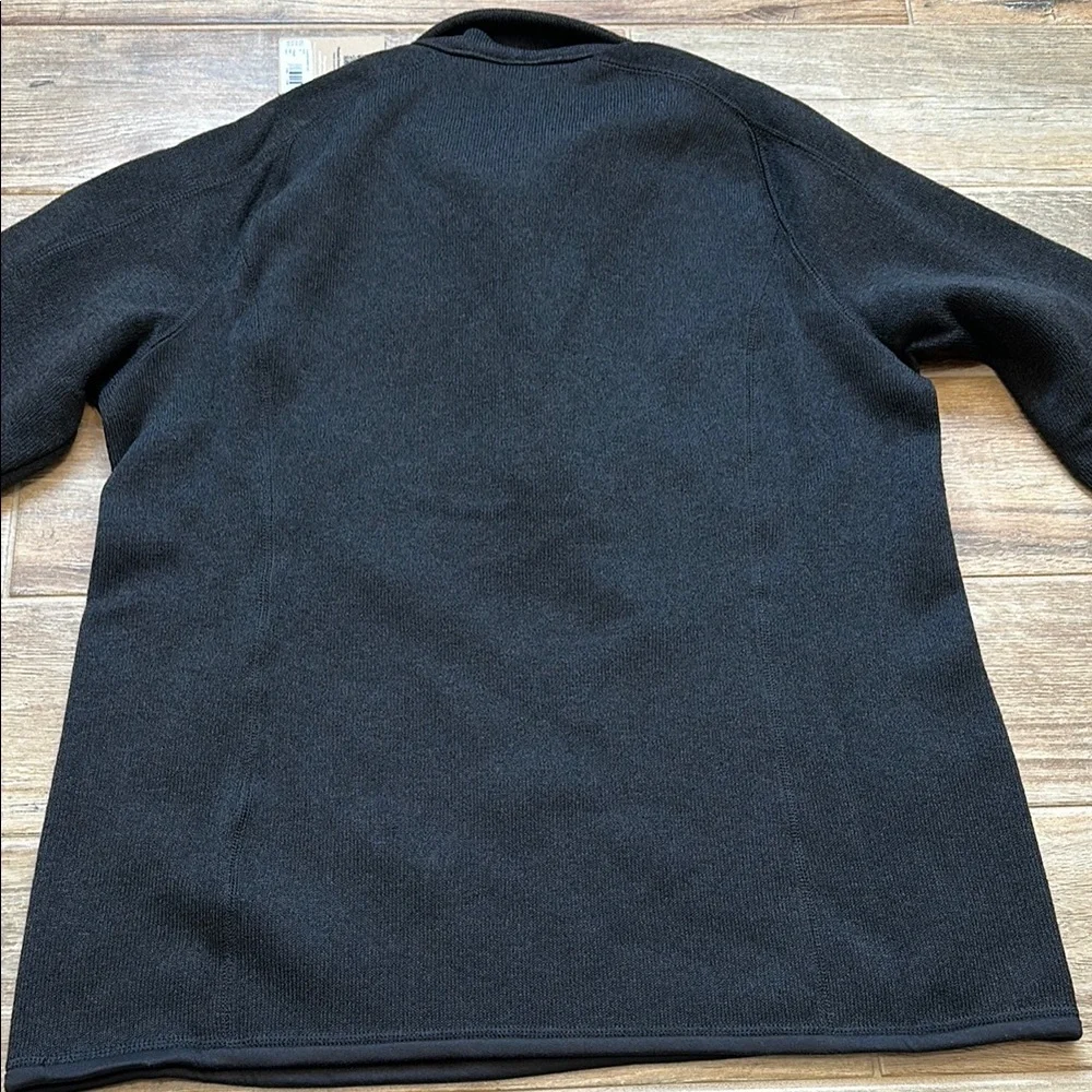NWT Patagonia Better Sweater Black Sweatshirt Quarter-Zip STY25618 Women’s XL - Picture 3 of 12